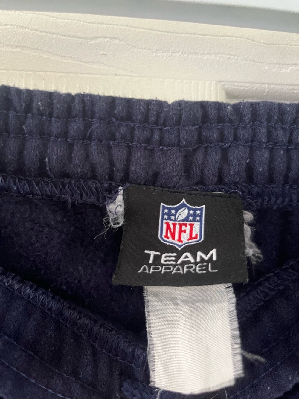 NFL Team Apparel New England Patriots Sweatpants Navy - Fits Women’s Small - Picture 4 of 4